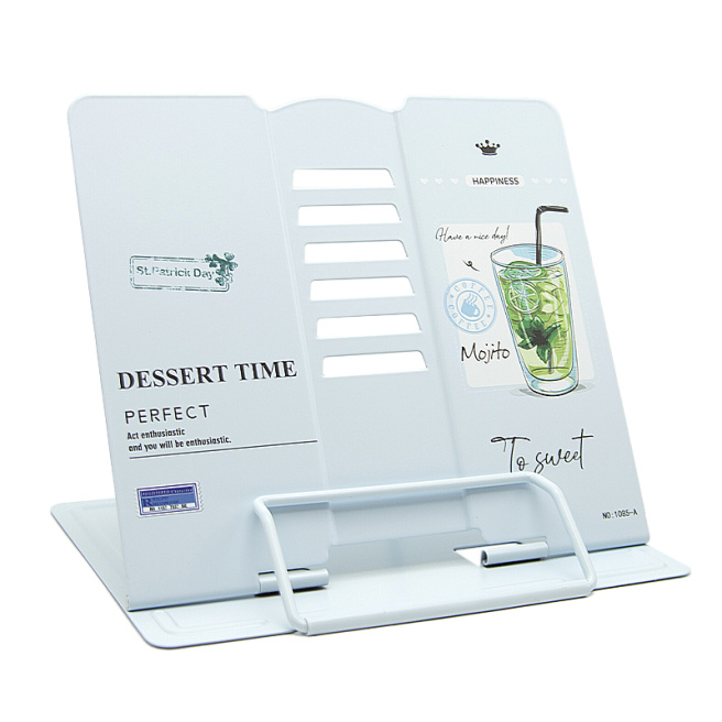 Suport pentru cărți Dessert Time Mojito, albastru deschis