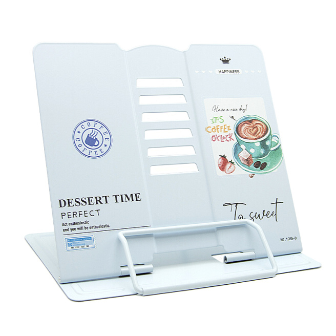 Подставка для книг Dessert Time Coffee, голубой