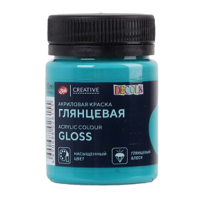 Acril glantat, aquamarine Decola 50 ml