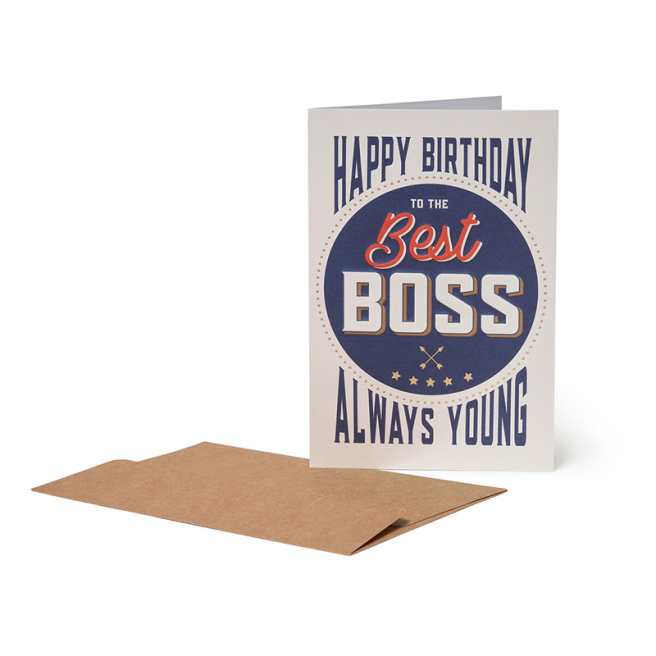 Felicitare - HB BEST BOSS