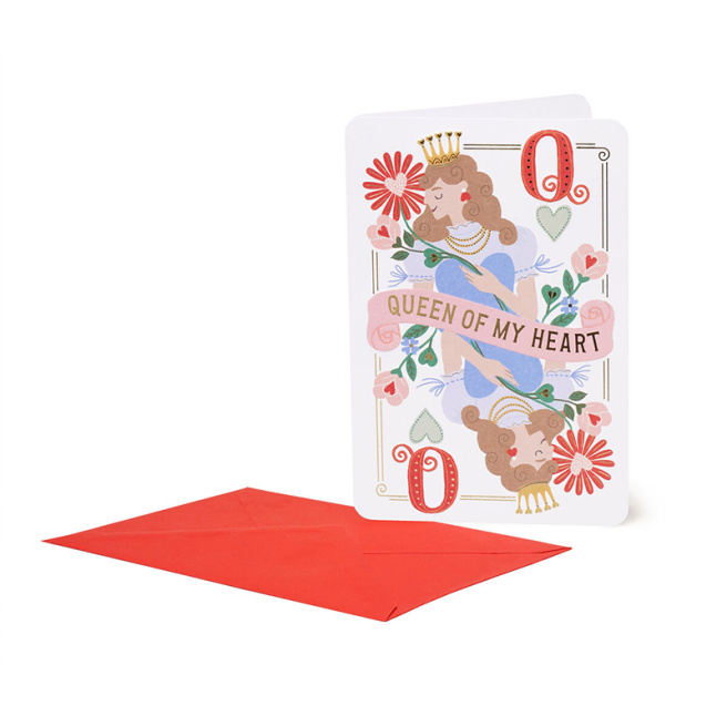 Felicitare - QUEEN OF MY HEART