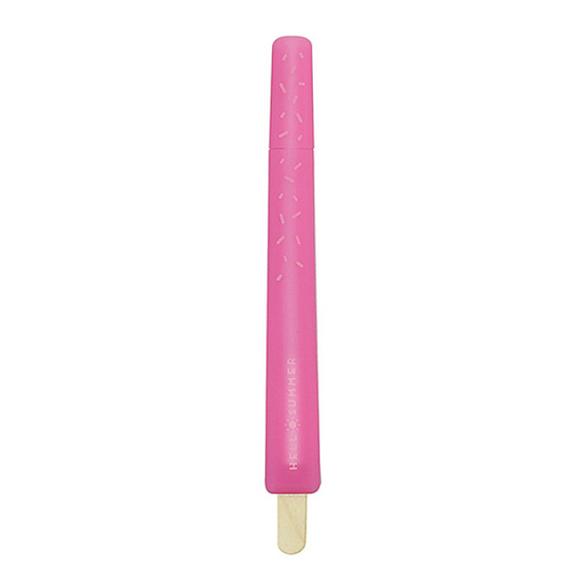 Ручка гелевая Legami "ICE POP" чёрная, 0,5мм