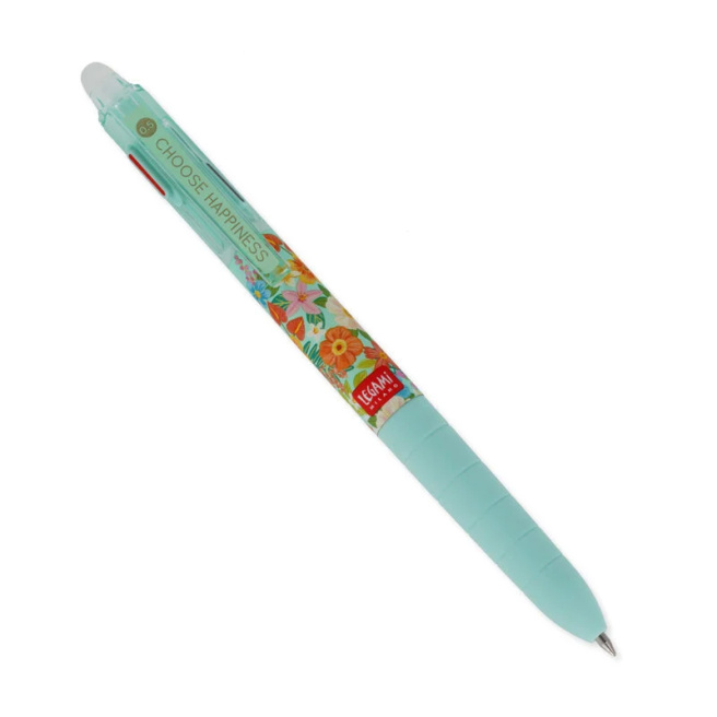 Ручка гелевая Legami "FLOWERS" 3 цв., 0,5мм