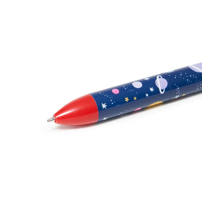 Ручка шариковая 2-х цветная Legami "SPACE"