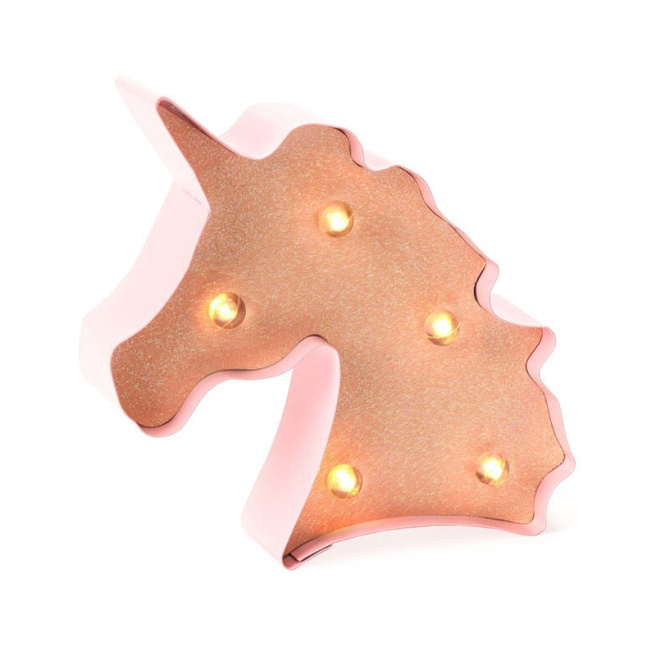 Светильник Legami розовый, "UNICORN"