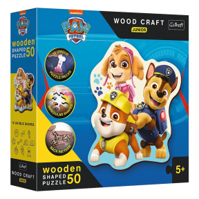 Пазлы - "50 Wood Craft Junior" - Funny PAW Patrol / Viacom PAW Patrol