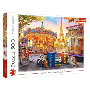 Пазлы "500" - "Holidays in Paris"