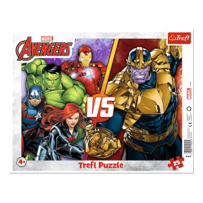 Пазлы "25 Frame" - The invincible Avengers team / Disney Marvel The Avengers