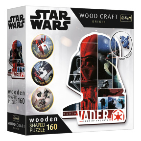 Пазлы - "160 Wooden Shaped Puzzles" - Darth Vader / Lucasfilm Star Wars