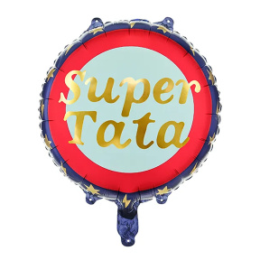 Шар фольгированный Super Tata, 45 см (14)