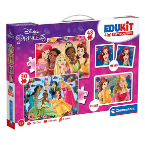 Пазл 4в1 Princess Edukit