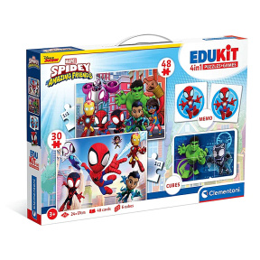 Puzzle 4in1 Spidey Edukit