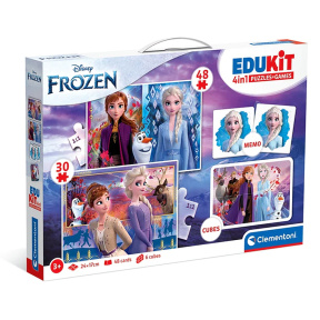 Puzzle 4in1  Frozen Edukit