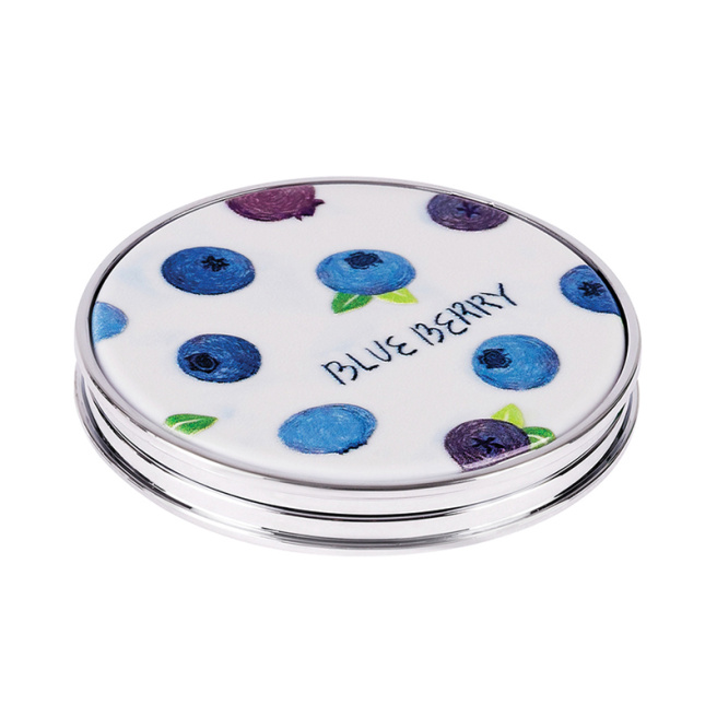 Зеркальце карманное складное MESHU "Blueberry"