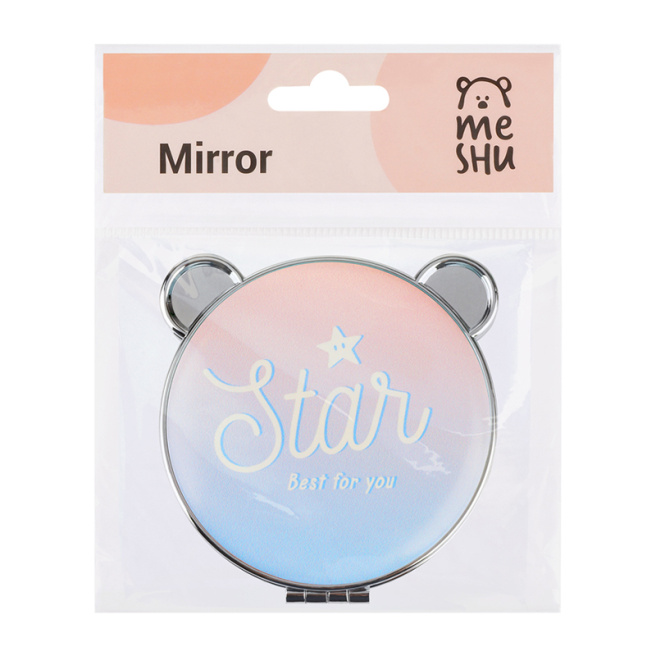 Зеркальце карманное складное MESHU "Star"