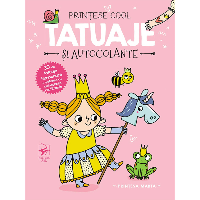 Prințesă Marta. Tatuaje și autocolante