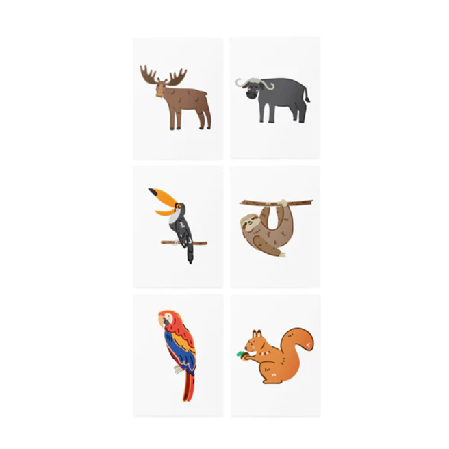 Tattoo „Animalele continentului America”, tatuajul care prinde viață