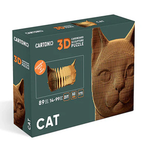 Cartonic 3D Пазл Скульптура CAT