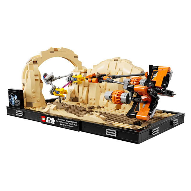 Constructor LEGO Star Wars Diorama Mos Espa Podrace