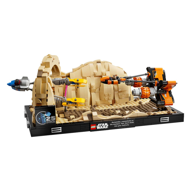 Constructor LEGO Star Wars Diorama Mos Espa Podrace