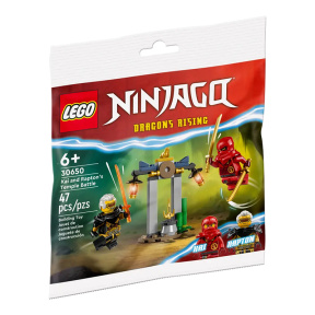 Конструктор LEGO Ninjago Битва Кая и Рэптона