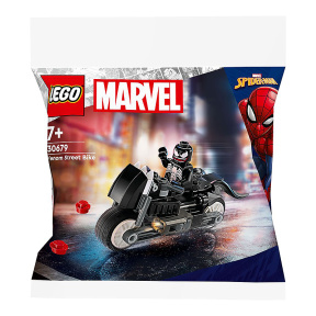 Constructor LEGO Marvel Bicicleta de stradă Venom