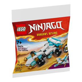 Конструктор LEGO Ninjago Автомобильная сила дракона Зейна