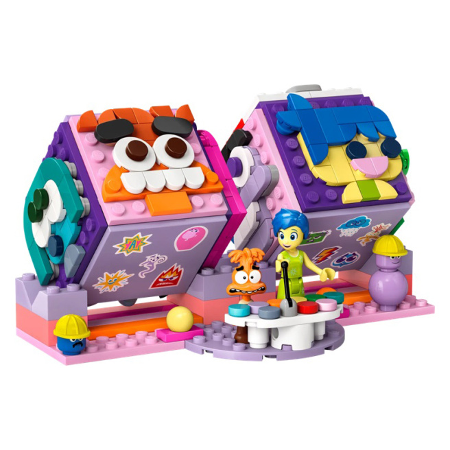Constructor LEGO Disney Inside Out 2 - Cuburi de dispoziție