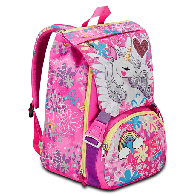 Ghiozdan Seven SJ Gang UNICORN, Led