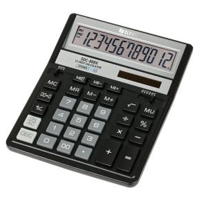 Calculator Eleven 12 cifre, negru