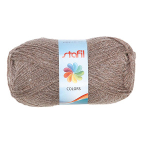 Fir de tricotat Stafil Colors, acrilic, 50g, 133 m, culoare cafea