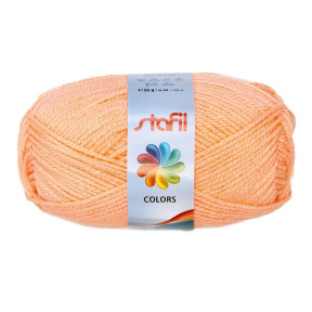 Fir de tricotat Stafil Colors, acrilic, 50g, 133 m, culoare coral