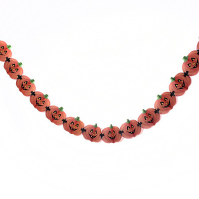 Accesorii de Halloween: Ghirlandă Dovleci