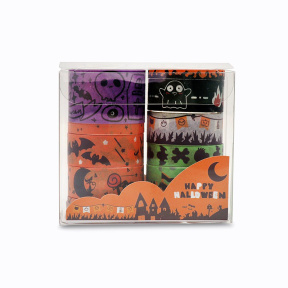 Набор, скотч декоративный "Хэллоуин", 2 м, 10 штук