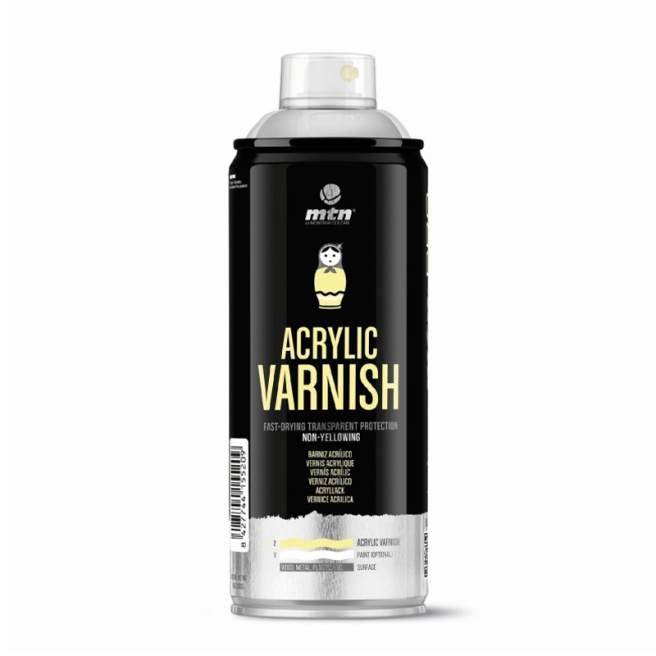 Vernis acrilic glantat 400ml, MTN PRO