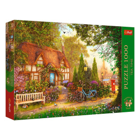 Пазлы "1000 Premium Plus" - "Tea Time: Thatched Cottage"