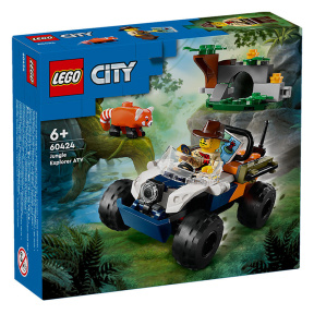 Конструктор LEGO City Исследователь джунглей ATV Миссия Красной Панды