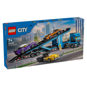 Конструктор LEGO City Грузовик-автовоз со спортивными автомобилями