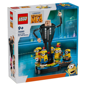 Конструктор LEGO Minions Кирпичный Грю и миньоны