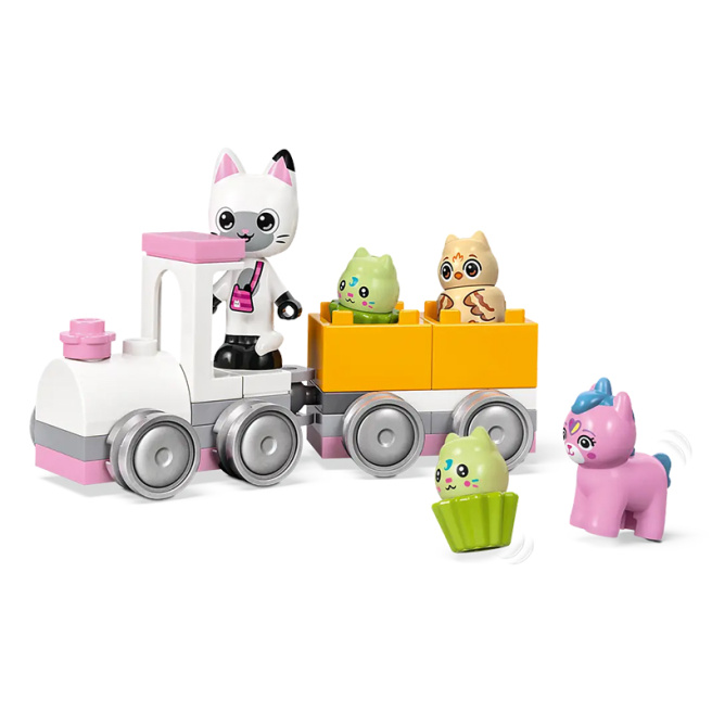 Constructor LEGO Gabby`s Dollhouse Îngrijirea pisicii Gabby