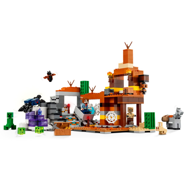 Constructor LEGO Minecraft Mina Terenuri sterpe