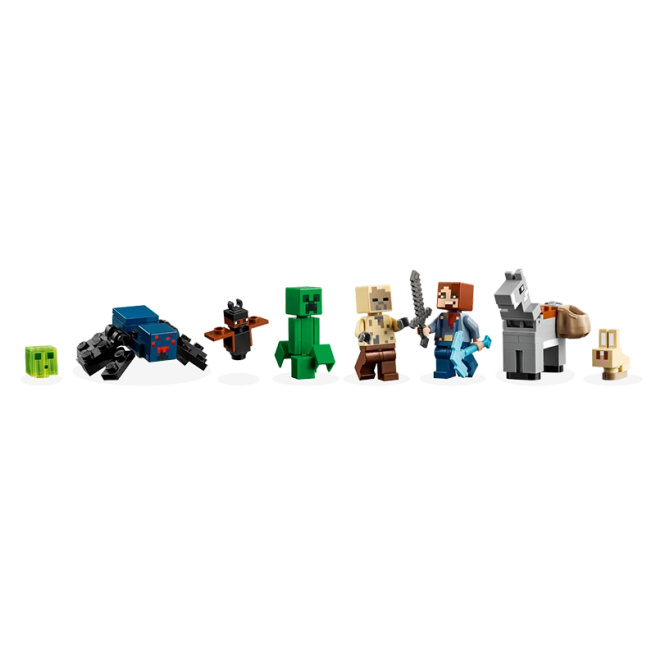 Constructor LEGO Minecraft Mina Terenuri sterpe