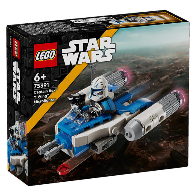 Constructor LEGO Star Wars Căpitanul Rex Y-Wing Microfighter