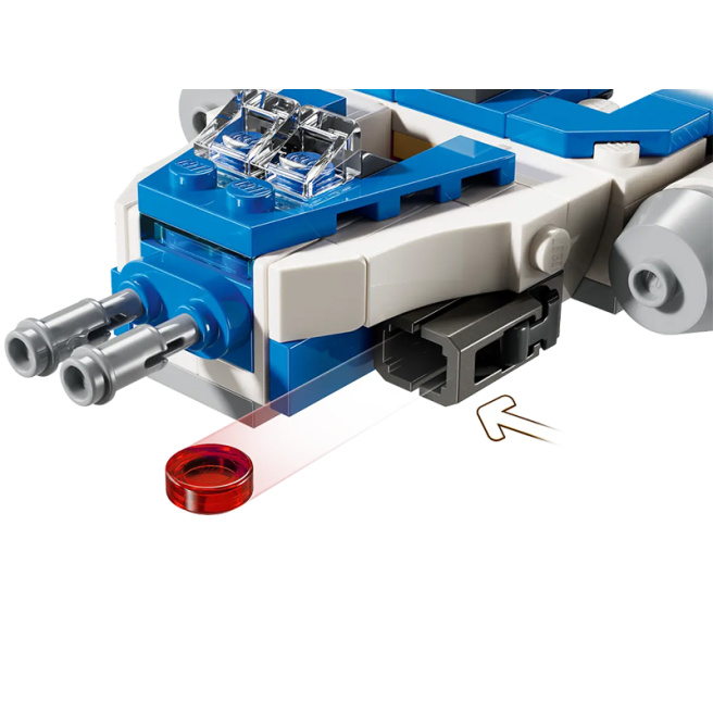 Constructor LEGO Star Wars Căpitanul Rex Y-Wing Microfighter