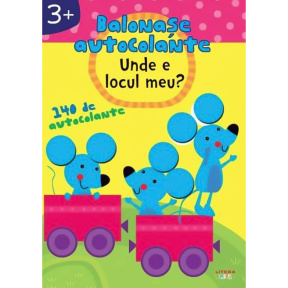 Balonașe autocolante. Unde e locul meu? 3+