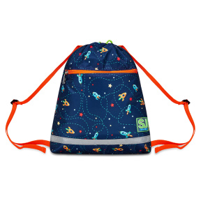 Sac pentru sport Seven "SPACESHIP ТRIP", 390x320 mm