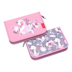 Пенал-книжка EK 135x205x30мм Swan Princess без наполнения