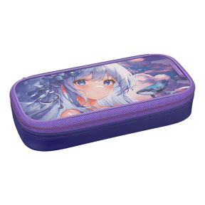 Пенал квадро ErichKrause 210x50x100мм Kawaii Whale