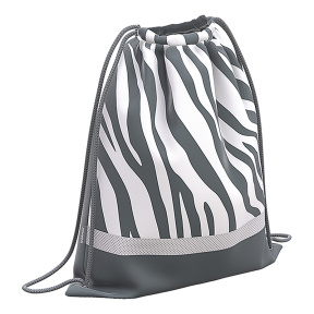 Sac pentru sport EK 500x410mm Light Grey Zebra