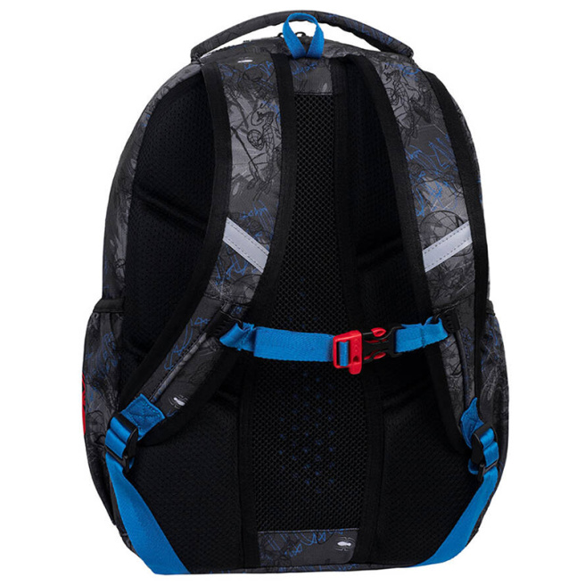Школьный рюкзак CoolPack Disney с двумя отделениями 22L, Spiderman, Led